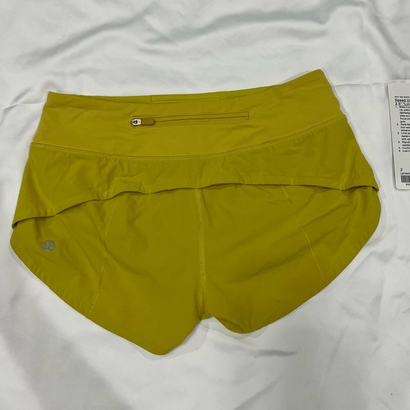 lululemon size two speed ups yellow - Picture 2 of 2